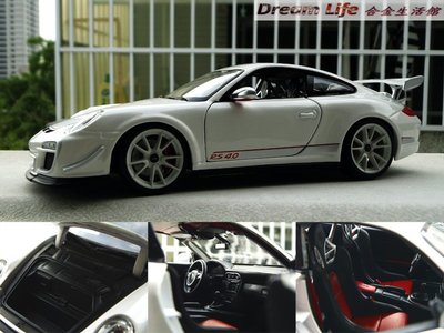 【Maisto 精品】1/18 Porsche 911 GT3 RS 4.0 保時捷 超級跑車~全新白色~特惠價喔