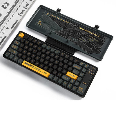 鍵盤 lofree洛斐小浪機械鍵盤ipad游戲電競電腦筆記本茶軸84鍵