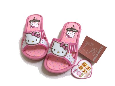 Hello Kitty凱蒂貓 Q軟超輕量防水拖鞋台灣製造 女童拖鞋 粉色 超低特賣250元