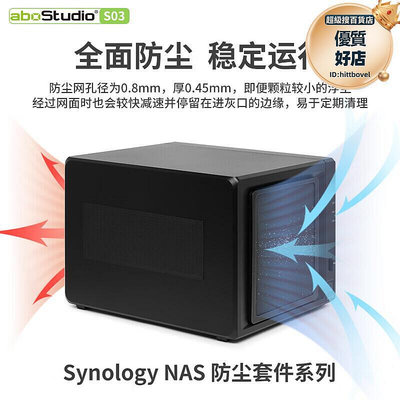 新品群暉NAS防塵網板DS220 雲辦公網路記憶體DS920 防塵罩NAS主機殼