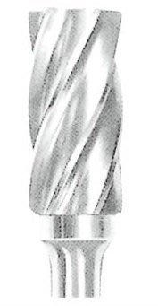 [瑞利鑽石] 鋁銅質專用-單斜紋 鎢鋼滾磨刀6柄 SA-6MNL 單支 (牌價45折!!)