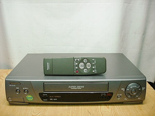 代引き人気 NV-H110 VHS Hi-Fi PANASONIC 美品 完動品 貴重 ...