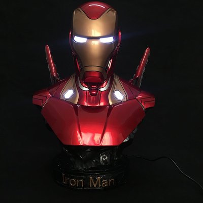 玩美工作室 MK50鋼鐵俠Iron man 1/2樹脂GK模型擺件 跨境