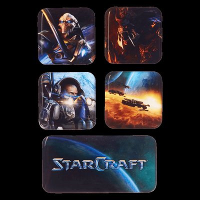 【丹】暴雪商城_StarCraft Magnet Set 星海爭霸 磁鐵組 五入