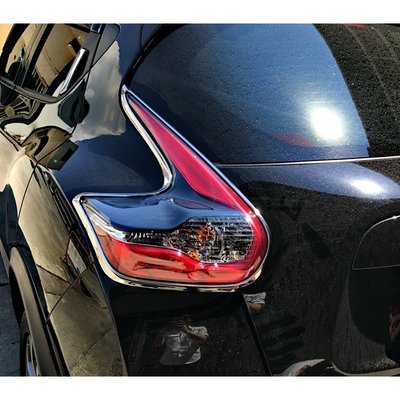 【JR佳睿精品】2015-UP Nissan Juke 鍍鉻 後燈框 尾燈框 電鍍 改裝 台灣製