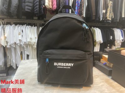 【Mark美鋪】BURBERRY 字母 LOGO 後背包