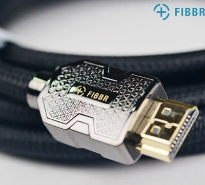 《名展音響》菲伯爾 FIBBR 1米 Snowflake 冰晶系列鍍銀 8K HDMI 2.1