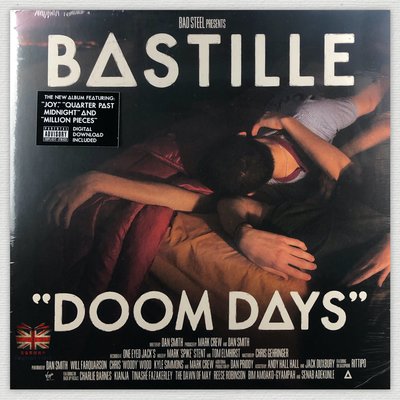 [英倫黑膠唱片Vinyl LP] 巴士底樂團絲 / 崩毀時代 Bastille  / Doom Days