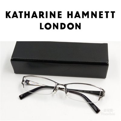 【皮老闆】 二手真品 KATHARINE HAMNETT LONDON 眼鏡 鏡框 日本製 (104)