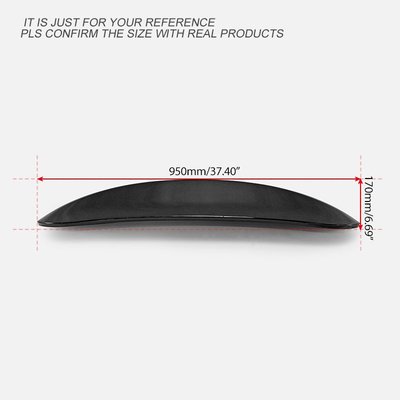 適用于迷你Mini R56 Cooper S OEM原廠款碳纖維改裝 尾翼 定風翼