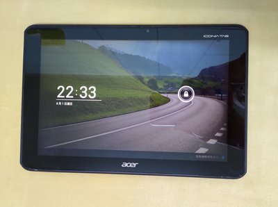 Acer A700 10.1吋 黑色平板 二手 外觀八成新 使用功能正常 螢幕無暗亮點 已過原廠保固期