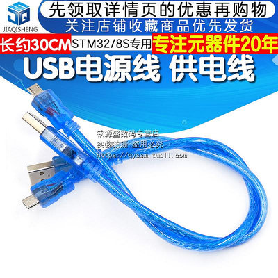 USB電源線 STM32/8S專用供電線 線長30CM 廠家直銷~告白氣球