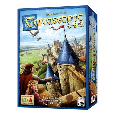 大安殿 現貨送板塊套 卡卡頌2.0 Carcassonne 2.0 2014新版 含河流1+修道院擴充 繁體中文正版桌遊