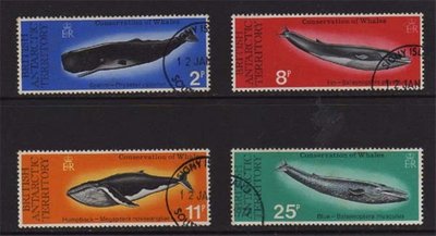 【雲品一】英國南極British Antarctic Territory 1977 Sc 64-7 set FU 庫號#BF502 65362
