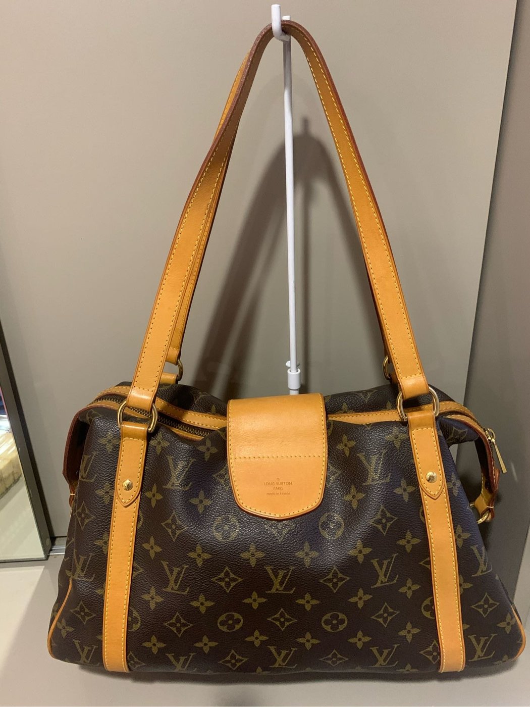 Authentic Louis Vuitton Monogram Stresa PM Shoulder Bag M51186 LV