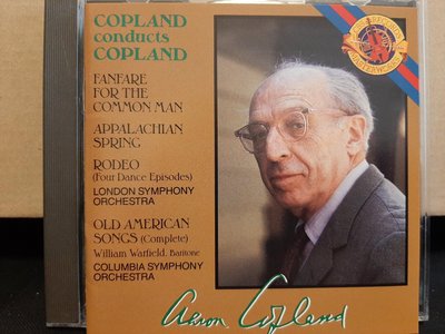 Copland Conducts Copland,Fanfare For The Common Man etc柯普蘭指揮演繹自己作品，平凡人的號角，阿帕拉契之春
