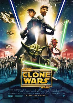 星際大戰：複製人之戰 Star Wars: The Clone Wars - 美國原版雙面電影海報(2008年)