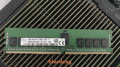 SKhynix現代海力士 16G 2R×8 PC4-2400T DDR4 ECC REG伺服器記憶體