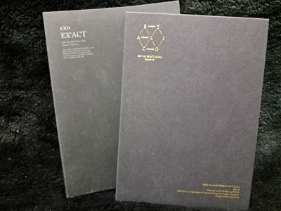 EXO - 第三張正規專輯 EX`ACT - 2016年版  碟片如新 附簽名小卡+外紙盒 - 251元起標 韓文
