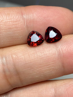 緬甸產尖晶石 天然彩色寶石 紅色尖晶石 晶體干凈切割飽滿 可