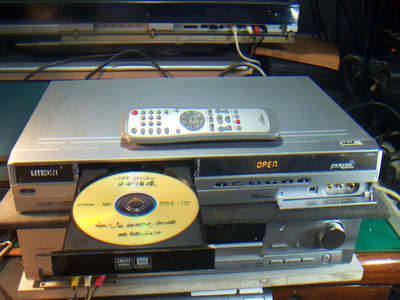 LITEON LVW-5001 DVD錄放影機 附原廠遙控器及說明書