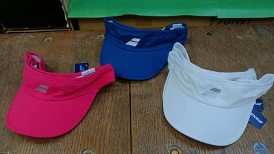 總統網球(自取可刷國旅卡)Babolat VISOR 中空 空心 帽 運動帽 遮陽 排汗 網球帽 桃紅 藍 白 3色可選