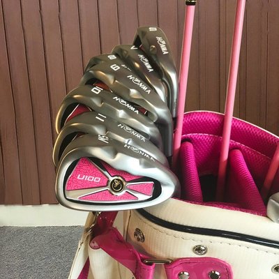 愛酷運動正品紅馬 高爾夫球桿全套HONMA  U100套桿女士全套碳素熱銷#促銷 #現貨