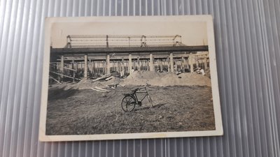 早期工地腳踏車老照片