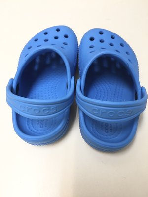 二手 尺寸C7 (16cm) crocs 幼童兒童洞洞鞋 拖鞋 涼鞋