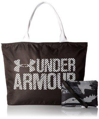 預購 美國帶回 UNDER ARMOUR 暢銷熱賣運動品牌 透氣輕量大型運動托特包 健身房包 黑 logo包 托特包