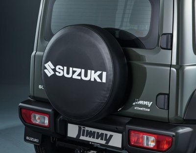 義大利製造  德國進口SUZUKI 正廠零件 new Jimny (JB74) 專用軟性備胎防水罩