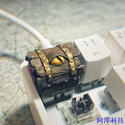 安東科技【BeeRush】機械鍵盤個性手工樹脂訂製鍵帽怪物寶箱哈利波特神奇動物在哪裡