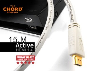 【風尚音響】CHORD HDMI Active SilverPlus:15米銀線 榮獲歐美雜誌最佳獎項！