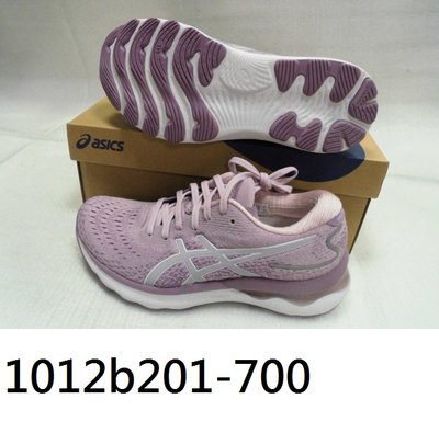 【n0900台灣健立最便宜2022】ASICS GEL-NIMBUS 24 女緩衝型透氣健走慢跑鞋1012B201-40