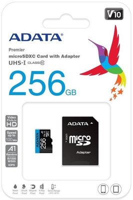 『儲存玩家』威剛 ADATA 256GB 256G MicroSD TF U1 A1 100MB