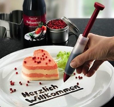 ✤拍賣得來速✤矽膠巧克力筆 裝飾擠醬筆 壽司飯糰裱花筆 蛋糕寫字筆