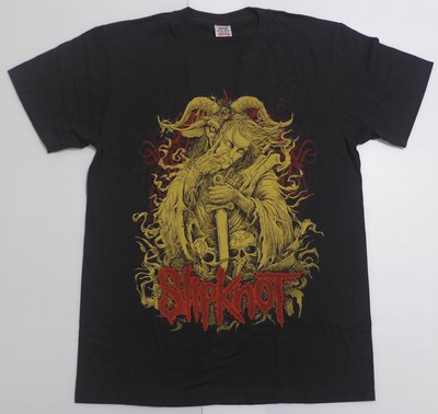 【Mr.17】Slipknot 滑結樂團 活結 樂團t-shirt 金屬搖滾進口滾筒無接縫短袖T恤 (HB021)