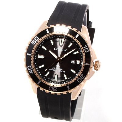 現貨 可自取 CITIZEN BN0193-17E 星辰錶 手錶 45mm 光動能 運動潛水錶 玫瑰金 黑面盤 男錶女錶