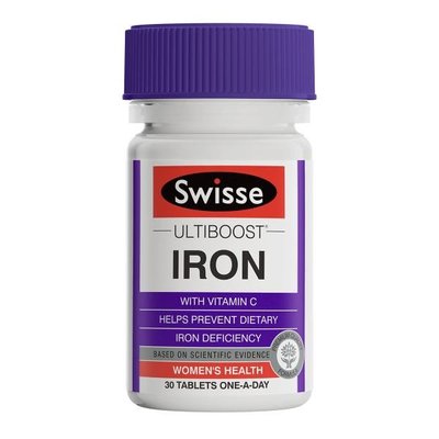 代購澳洲Swisse 鐵 Iron Supplement  (30顆)