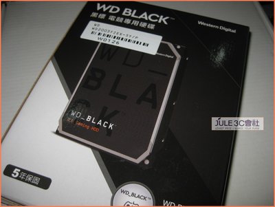 JULE 3C會社-威騰WD 黑標 企業級 WD2003FZEX 2TB/2T/全新盒裝/聯強貨/SATA3 硬碟