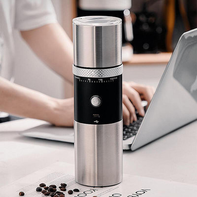 【】ZPPSN高檔旅行可攜式咖啡機咖啡豆研磨All手衝咖啡杯自動磨豆機