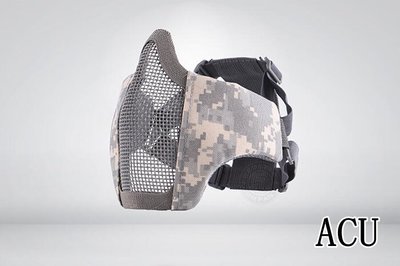 [01] CM1 武士 半罩式 ACU ( 護目鏡眼罩防護罩面罩面具口罩護嘴護具防彈頭套頭巾鳥嘴射擊cosplay