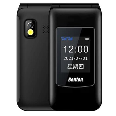 BENTEN F60 4G雙螢幕折疊手機/老人機/長輩機 (簡配/公司貨) F60 全新商品