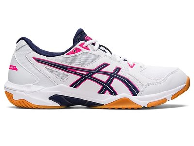 亞瑟士 ASICS GEL-ROCKET 10 女排球鞋 羽球鞋 羽排鞋 室內球鞋 膠底鞋 1073A047-102 白