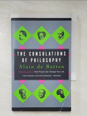 【書寶二手書T1／哲學_BKU】The Consolations of Philosophy_Botton, Alain De