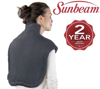 美國Sunbeam電熱披肩XL