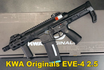 【翔準軍品AOG】 KWA電槍 Originals EVE-4 2.5 玩具槍 BB電動槍