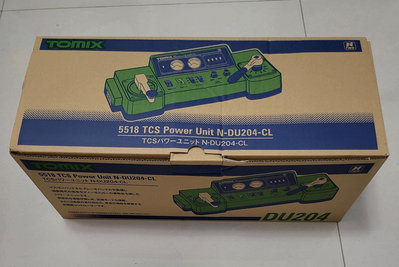 日本帶回全新～ TOMIX 5518 TCS Power Unit N-DU204-CL 運轉台型控制器