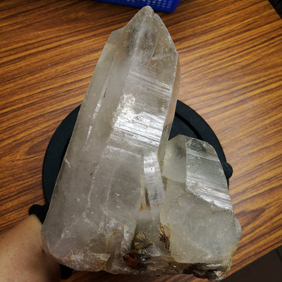 [友克鑫礦業]ac1425約重2.32kg-粗支白水晶簇 水晶柱 原礦