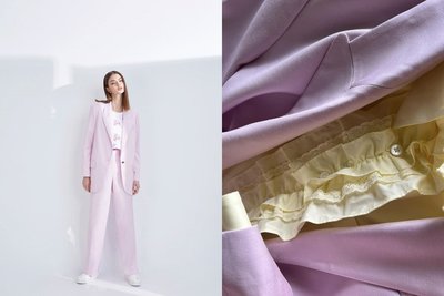 ＊ ꧁ 左兒 朵拉 ꧂【KAO MEIFEN高美芬 設計師2023春夏♛新品 】M-XL 高雅的櫻花粉芭比粉西裝外套